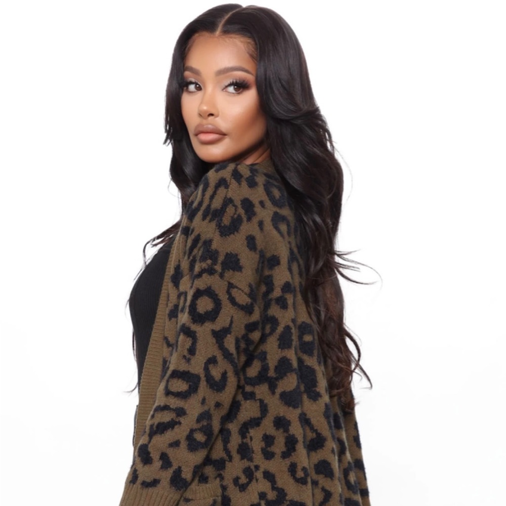 Leopard Print Cardigan